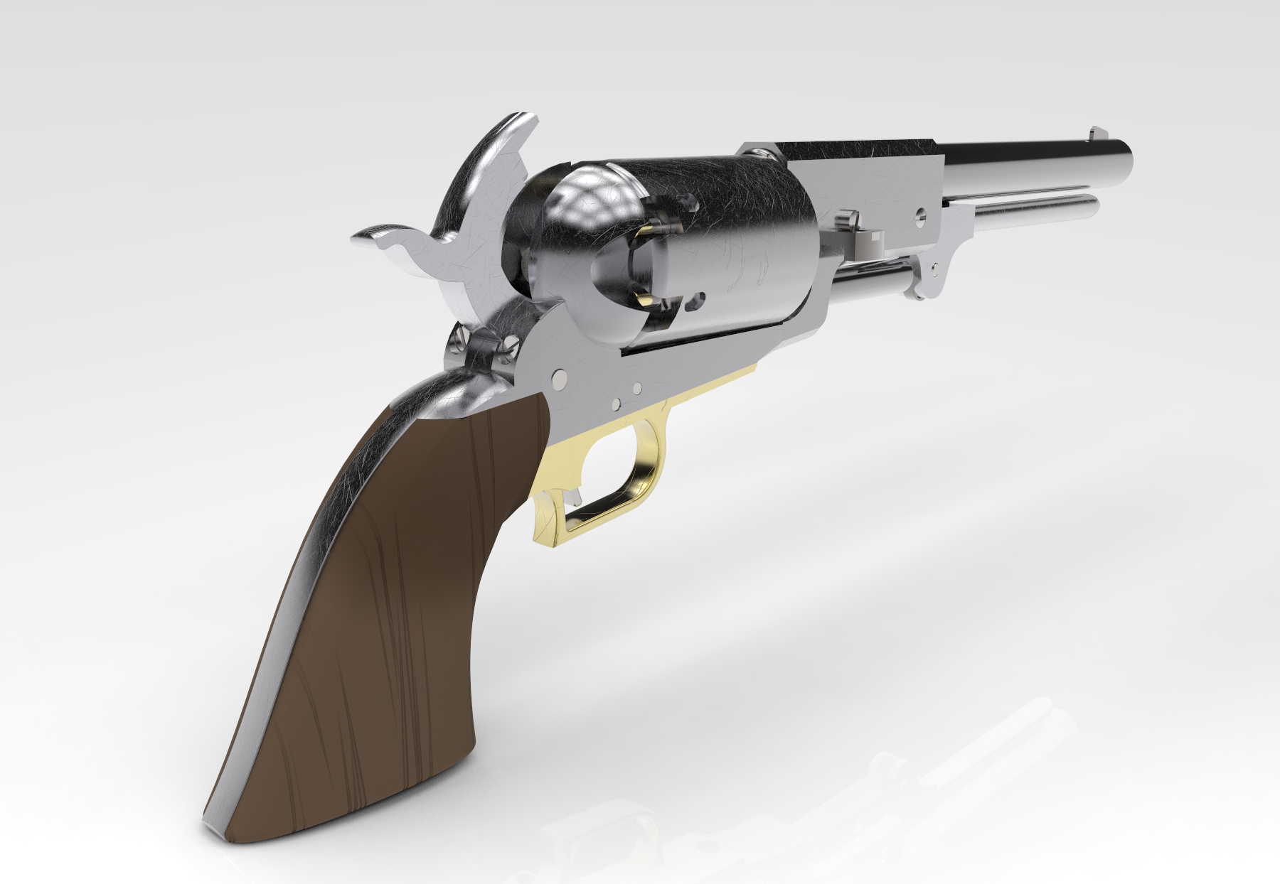 1847年的柯尔特·沃克手枪